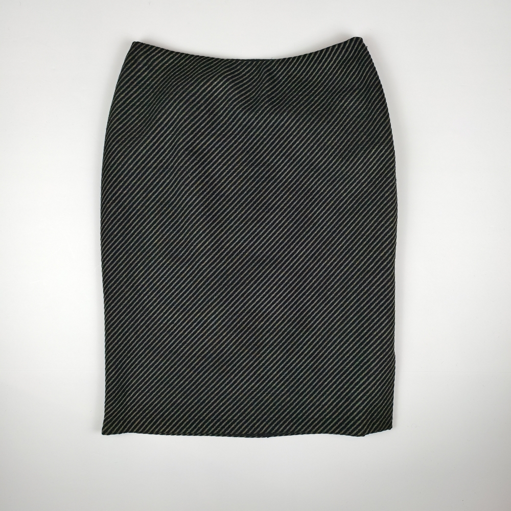 Linda Allard Ellen Tracy Wool Blend Pencil Skirt Women 8 Workwear Business Suit
